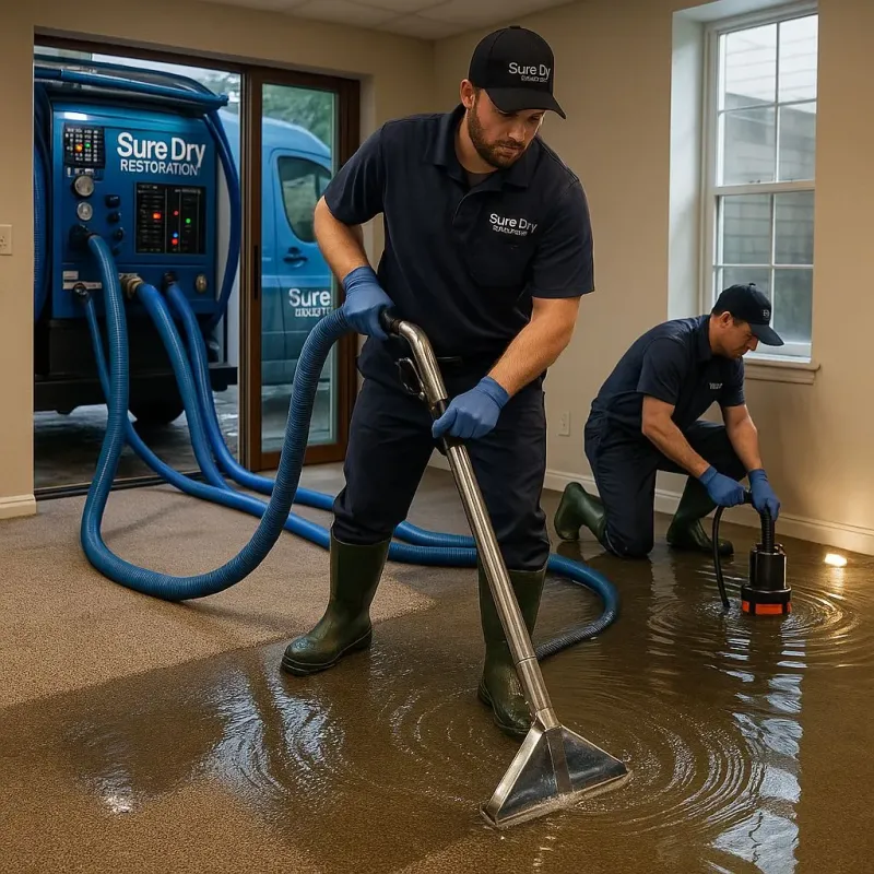 Water Extraction and Removal process in East Pensacola Heights, FL